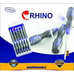 پیچ گوشتی ساعتی دسته بلند رینو rhino rpt6035
